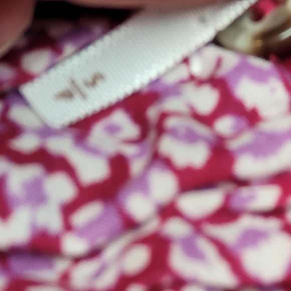 Free People Berry Combo blouse size SP NWOT - Picture 8 of 10